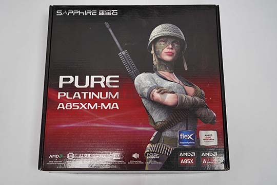 蓝宝石SAPPHIRE A85XM-MA Pure Platinum 主板（AMD A85芯片）